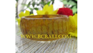 Resin Skin Snake Bangles