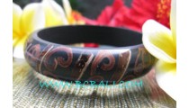 Wooden Resin Bangles Sinamon