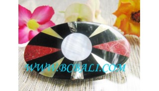 Hair Clips Resin Shell