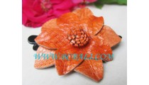Leather Hair Clips For Fashion