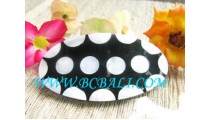 Resin Hair Barrettes