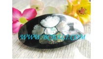 Shell Motif Flower Hair Clip