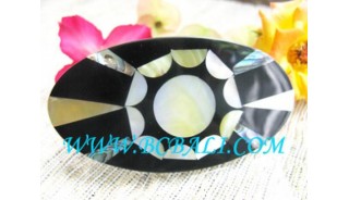 Shell Resin Barrette