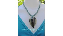 Bead Necklaces Shell Coral Pendants