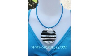 Circle Seshell Necklace Pendants