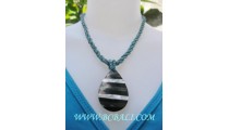 Fashion Necklaces Pendants With Resin Shell