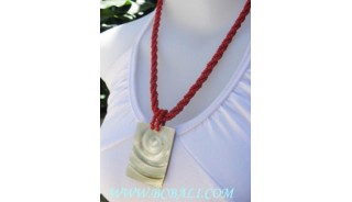 Pearl Shell Necklace Choker