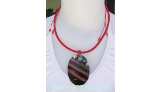 Red Coral Stone Necklaces Pendants