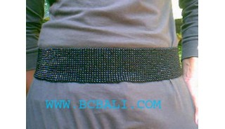 Beads Belt Elastic