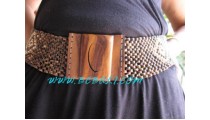 Coco Natural Buckles Belts