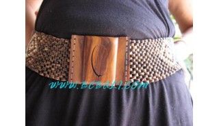 Coco Natural Buckles Belts