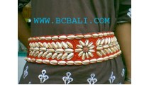 Lady Bead Shell Belt