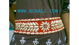 Lady Bead Shell Belt