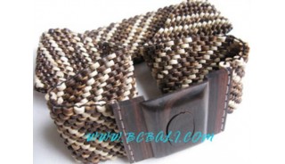 Organic Coconut Handmade Belt