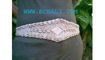 Sea Shell Belt With Beads