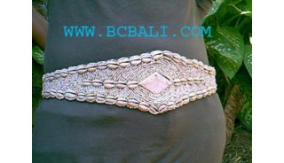 Sea Shell Belt With Beads