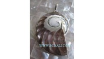 Natural Nautilus Shell Pendants