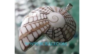 Pendant Shiva Silver Shells