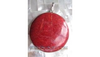 Red Coral Fashion Pendant