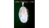 Seashell Pendants Silver