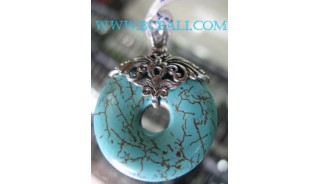 Turquoise Pendant Silver