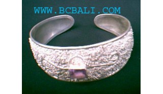 925 Amethyst Silver Bracelets