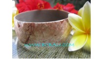 Bangles Resin Shells Natural