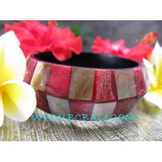 Beauty Bangles Mix Shells Resin