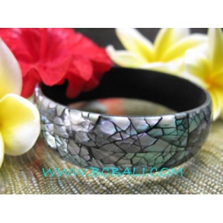 Break Shells Bangles Resin