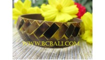 Fashion Shell Bangles Resin