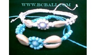 Fashion Straw Bracelets Shells