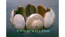 Ladies Sea Shells Evening Bracelets