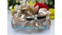 Natural Shell Bead Bracelet