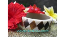 New Resin Shells Bangles Mix