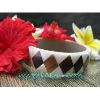 New Resin Shells Bangles Mix