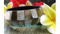 Organic Shells Resin Bangles