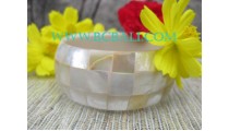 Pearl Shell Bangles Resin