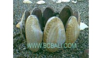 Organic Sea Shell Bracelets