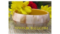 Shell Pearl Bangles Resin