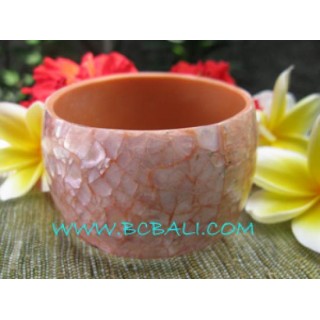 Shells Bangle Red Accessories