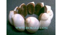 White Sea Shell Natural Bracelets