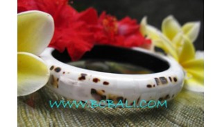 White Shells Bangles Accessories