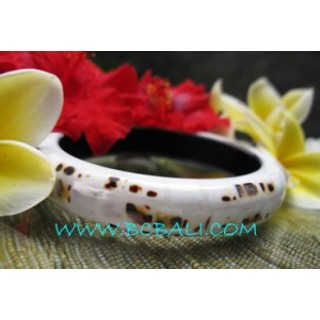 White Shells Bangles Accessories
