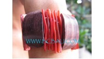 Wooden And Shells Bracelets