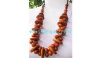 Bali Seeds Beads Wood Necklaces