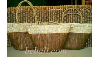 Beach Bags Pandanus Woven