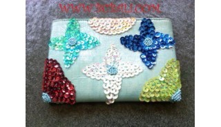 Multi Color Beads Purses