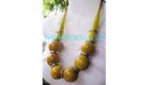 Casual Wooden Necklaces