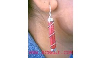 Gemstone Red Coral Silver