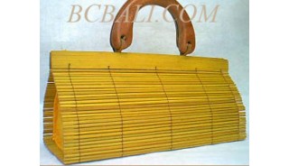 Wood Handbags Bamboo